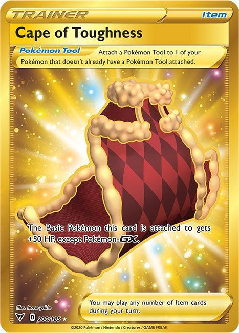 Cape of Toughness (Secret) (200/185) (SWSH04)