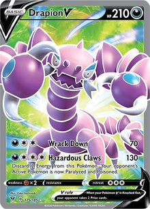 Image for Drapion V (Full Art) (175/185) (SWSH04) - Pokemon