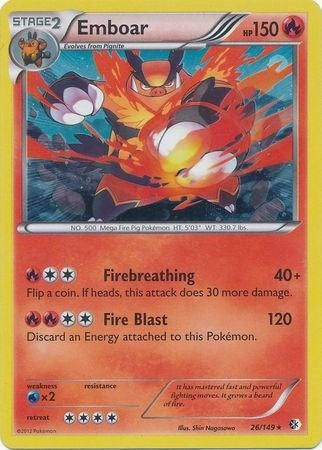 Image for Emboar - 26/149 (Cosmos Holo) (026/149) (BLE) - Pokemon