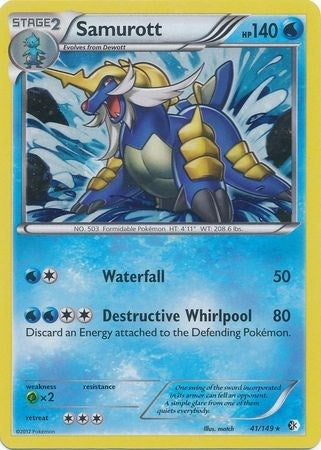 Image for Samurott - 41/149 (Cosmos Holo) (041/149) (BLE) - Pokemon