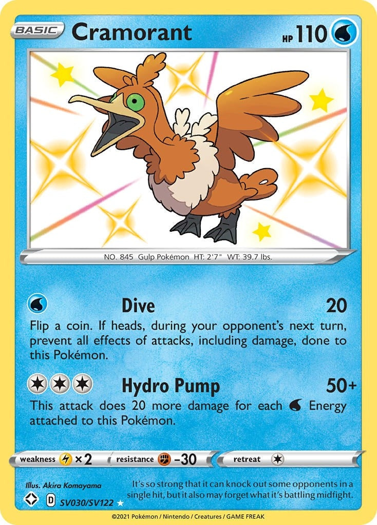 Image for Cramorant (SV030/SV122) (SHFSV) - Pokemon