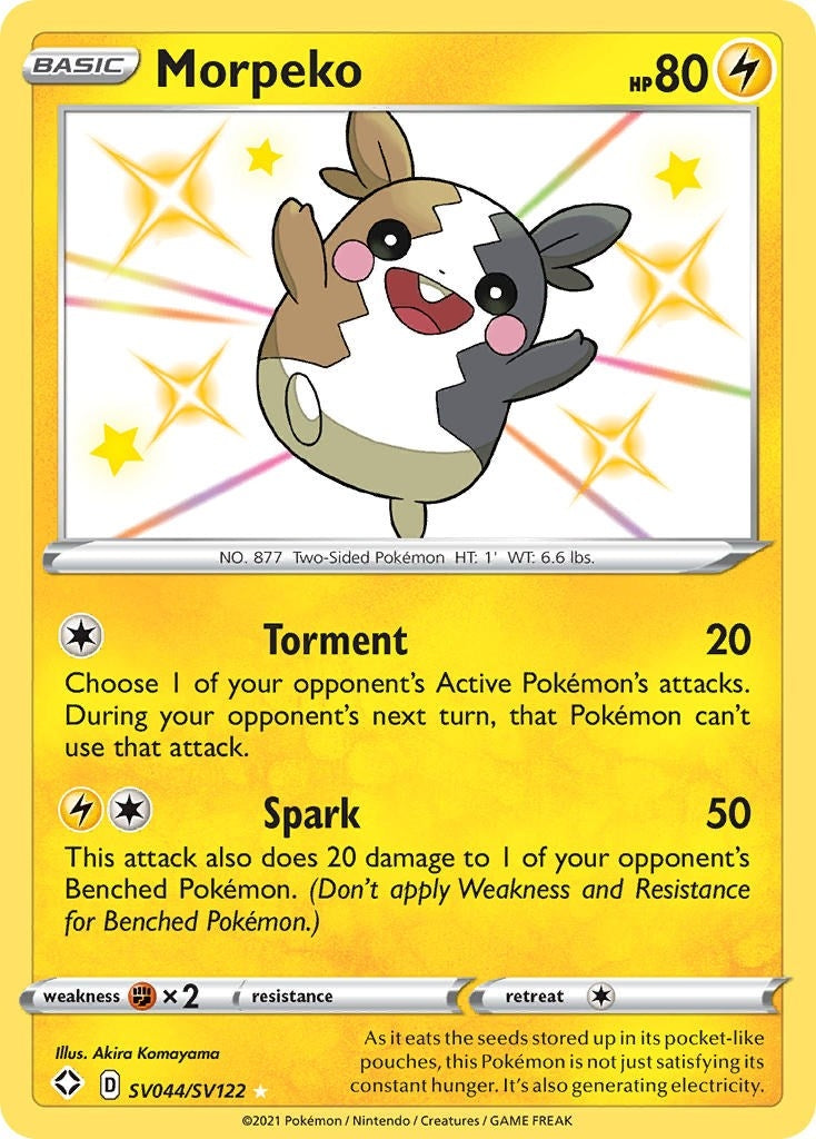 Image for Morpeko (SV044/SV122) (SHFSV) - Pokemon