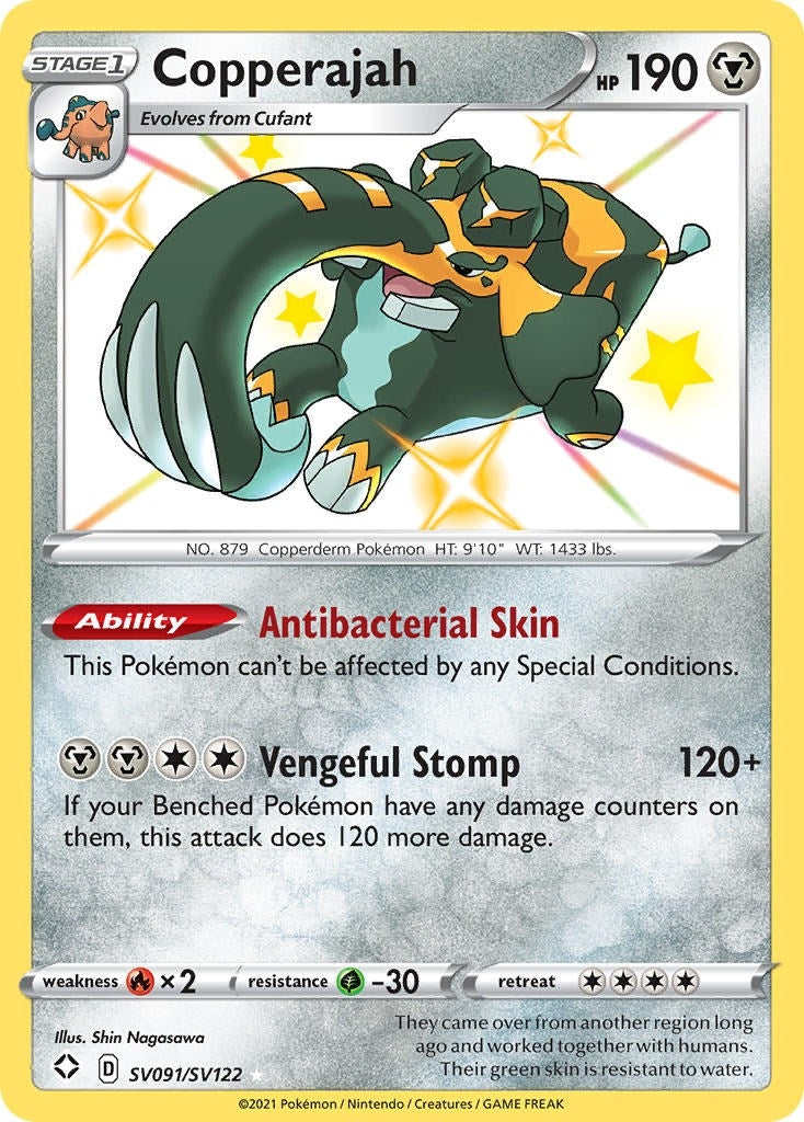 Image for Copperajah (SV091/SV122) (SHFSV) - Pokemon
