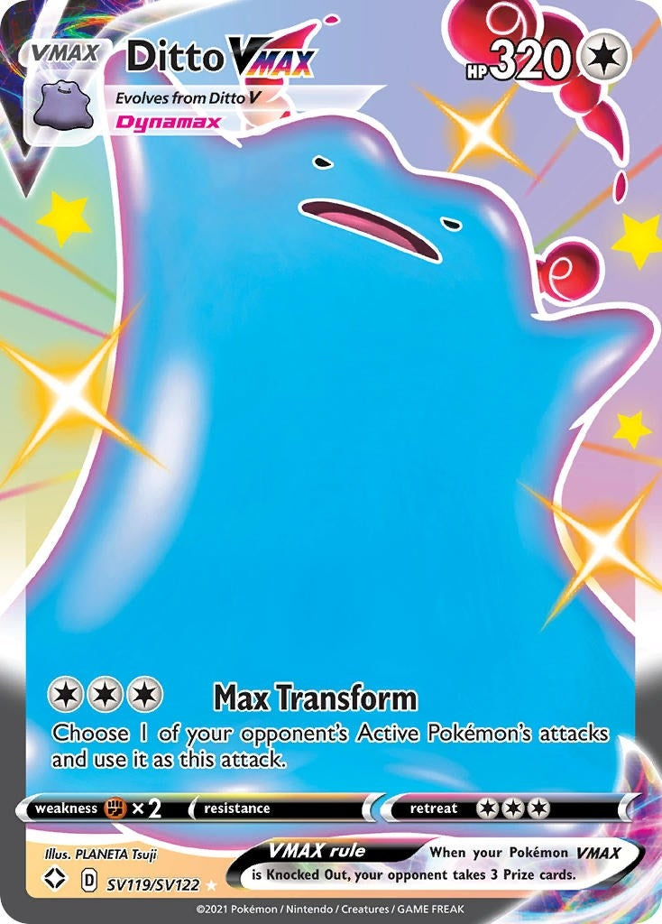Image for Ditto VMAX (SV119/SV122) (SHFSV) - Pokemon