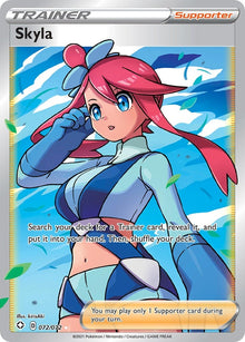 Image for Skyla (Full Art) (072/072) (SHF) - Pokemon