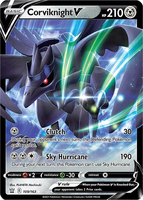 Corviknight V (109/163) (SWSH05)