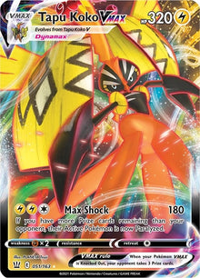 Image for Tapu Koko VMAX (051/163) (SWSH05) - Pokemon