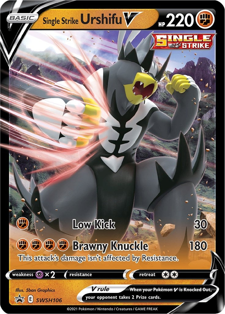 Single Strike Urshifu V - SWSH106 (SWSH106) (SWSD)