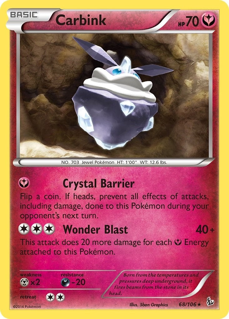 Image for Carbink (068/106) (PR) - Pokemon