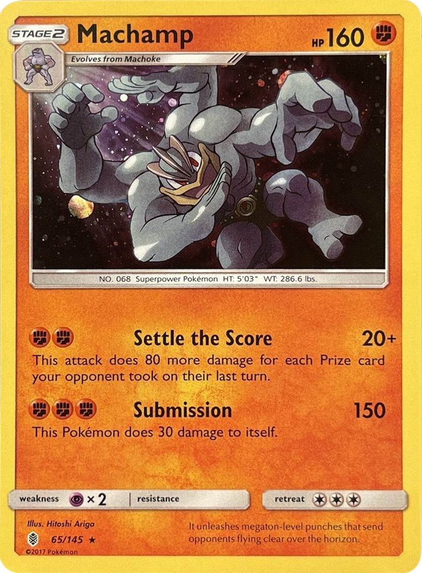 Image for Machamp - 65/145 (Cosmos Holo) (065/145) (BLE) - Pokemon