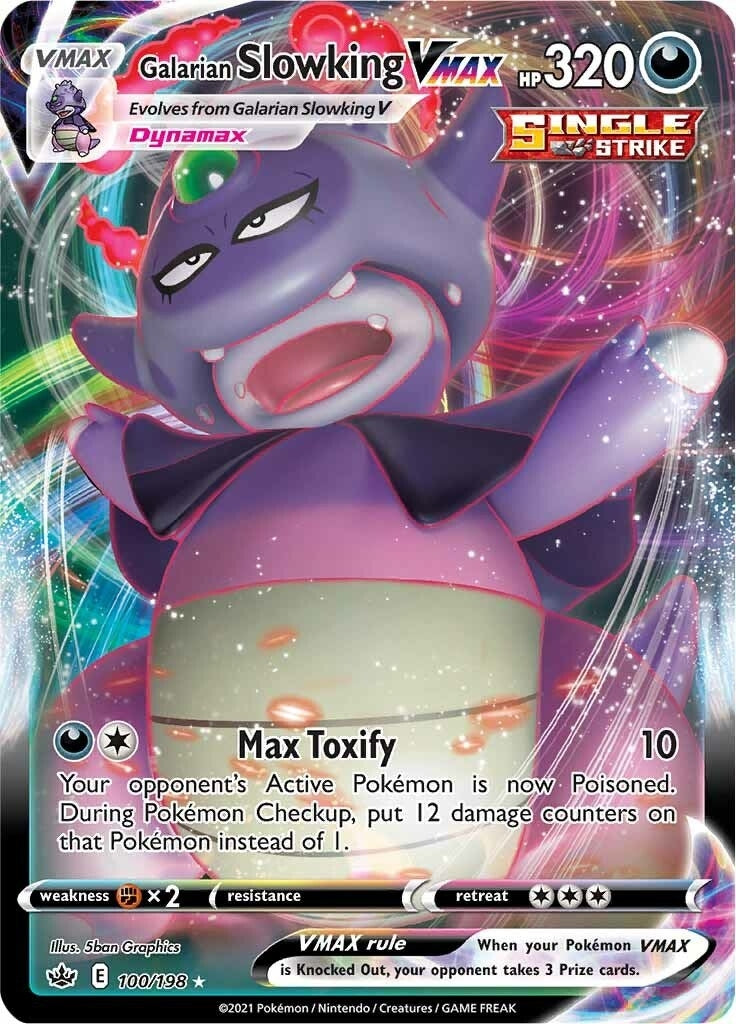 Image for Galarian Slowking VMAX (100/198) (SWSH06) - Pokemon