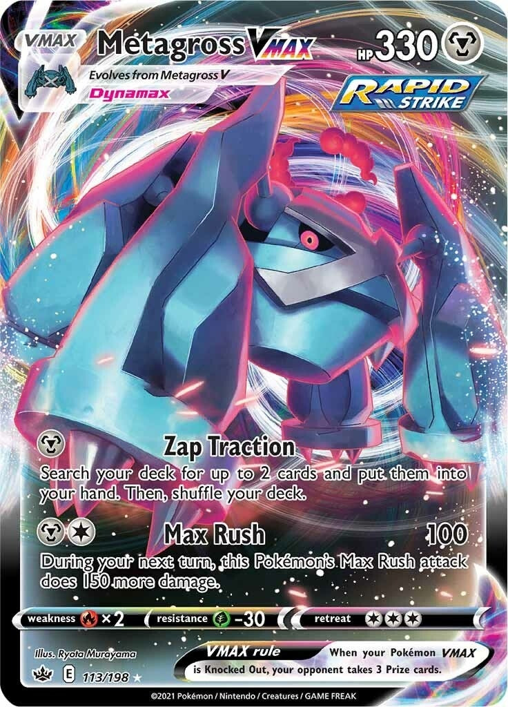 Image for Metagross VMAX (113/198) (SWSH06) - Pokemon