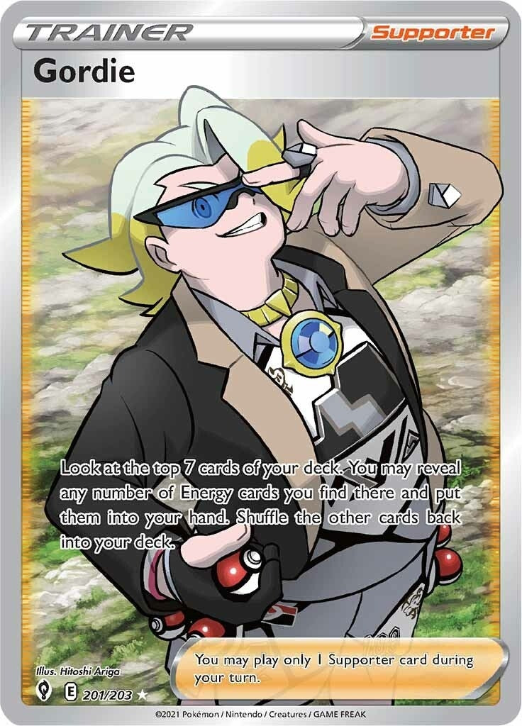 Image for Gordie (Full Art) (201/203) (SWSH07) - Pokemon