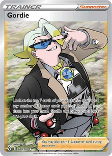 Image for Gordie (Full Art) (201/203) (SWSH07) - Pokemon