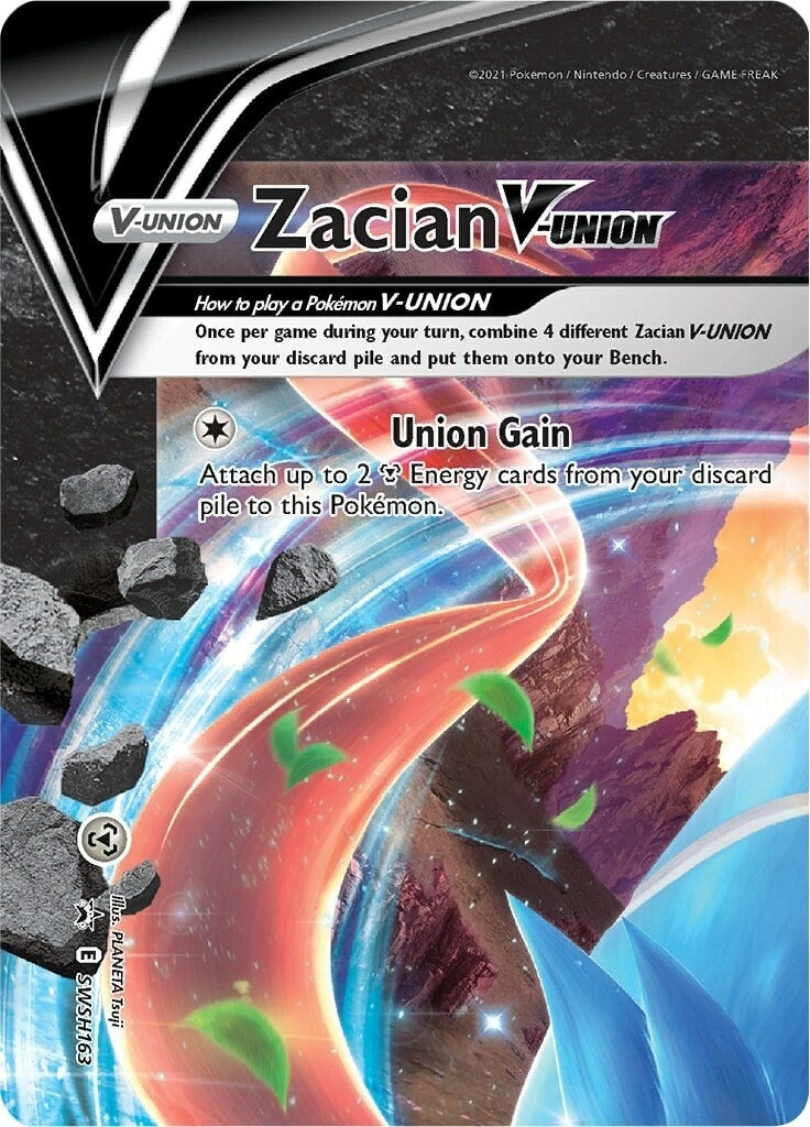 Zacian V-UNION - SWSH163 (SWSH163) (SWSD)