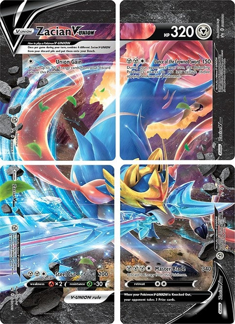 Zacian V-UNION [Set of 4] (SWSD)