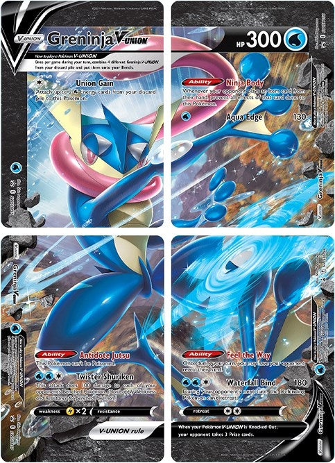 Greninja V-UNION [Set of 4] (SWSD)