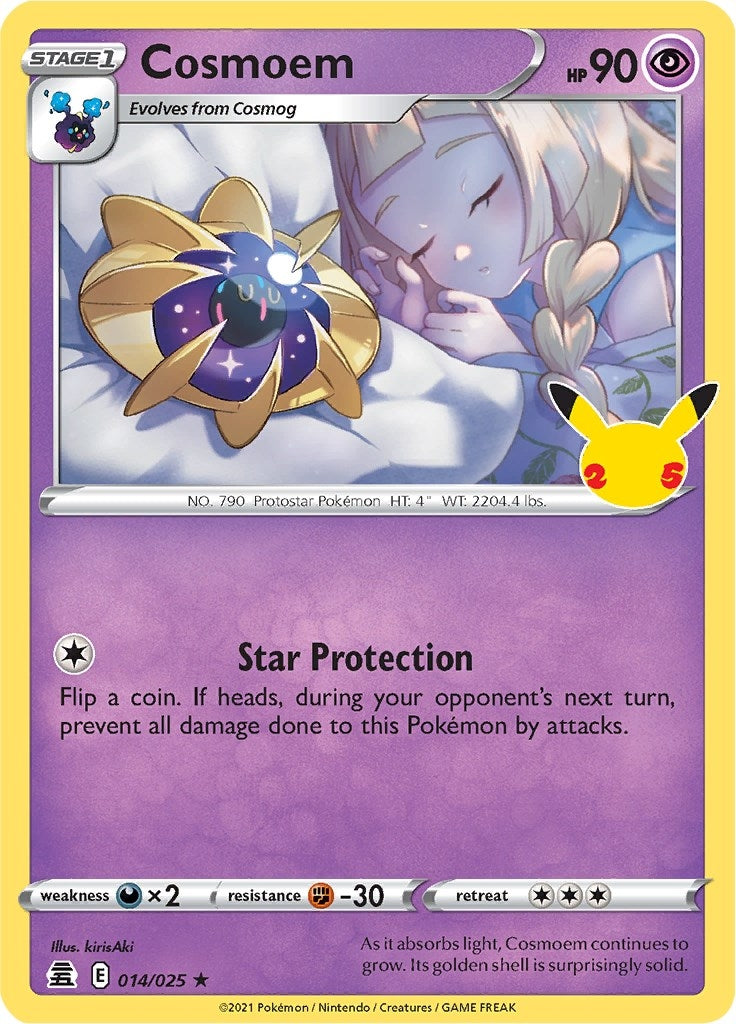 Image for Cosmoem (014/025) (CLB) - Pokemon