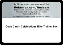 Image for Code Card - Celebrations Elite Trainer Box - Pokemon