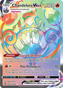 Image for Chandelure VMAX (Secret) (265/264) (SWSH08) - Pokemon