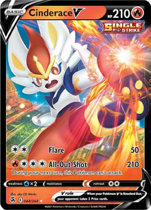 Image for Cinderace V (44) (044/264) (SWSH08) - Pokemon