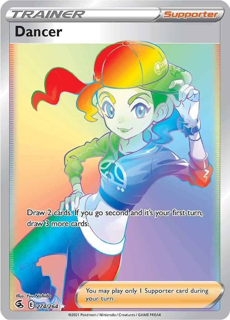Image for Dancer (Secret) (274/264) (SWSH08) - Pokemon