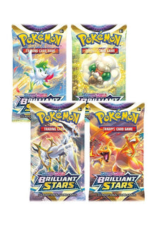 Image for Brilliant Stars Booster Pack Art Bundle [Set of 4] - Pokemon