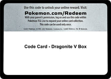 Image for Code Card - Dragonite V Box - Pokemon