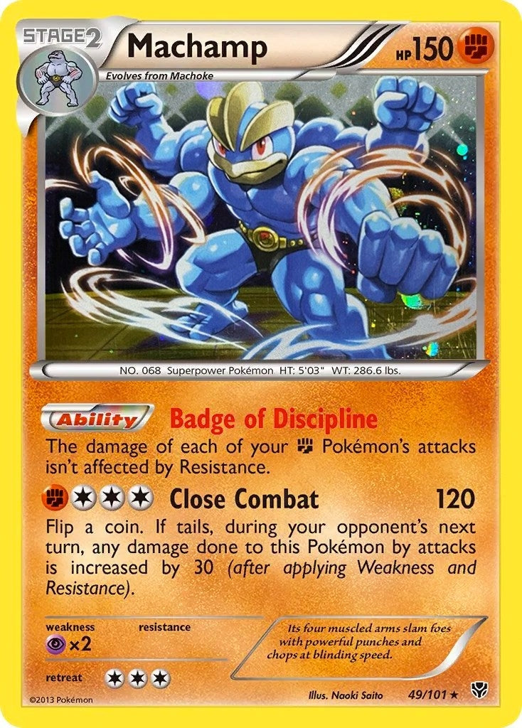 Image for Machamp - 49/101 (Cosmos Holo) (049/101) (BLE) - Pokemon