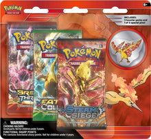 Image for Legendary Birds Pin 3 Pack Blister [Moltres Pin] - Pokemon