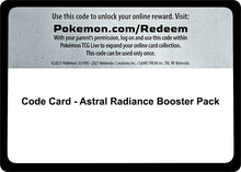 Image for Code Card - Astral Radiance Booster Pack - Pokemon