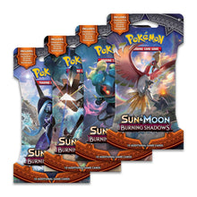 Image for Burning Shadows Sleeved Booster Pack Art Bundle [Set of 4] - Pokemon