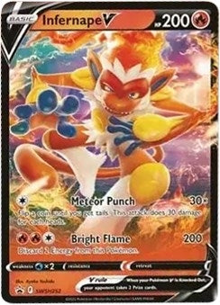 Infernape V - SWSH252 (SWSH252) (SWSD)