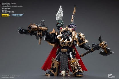 JoyToy - Warhammer 40000 - 	Black Legion: Chaos Lord in Terminator Armour