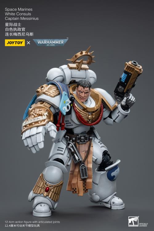 JoyToy - Warhammer 40000 - Space Marines White Consuls: Captain Messinius