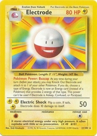 Image for Electrode (021/102) (BS) - Pokemon