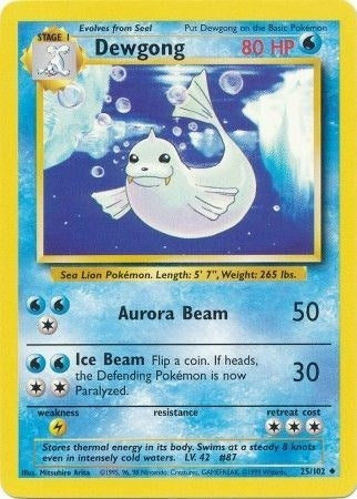 Dewgong (025/102) (BS)