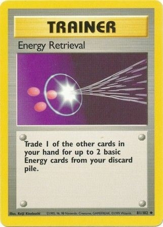 Image for Energy Retrieval (081/102) (BS) - Pokemon
