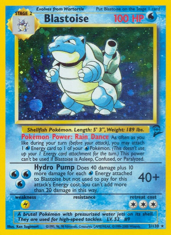Blastoise (002/130) (BS2)