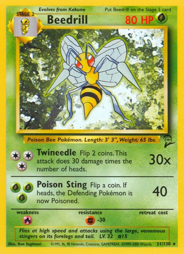 Beedrill (021/130) (BS2)