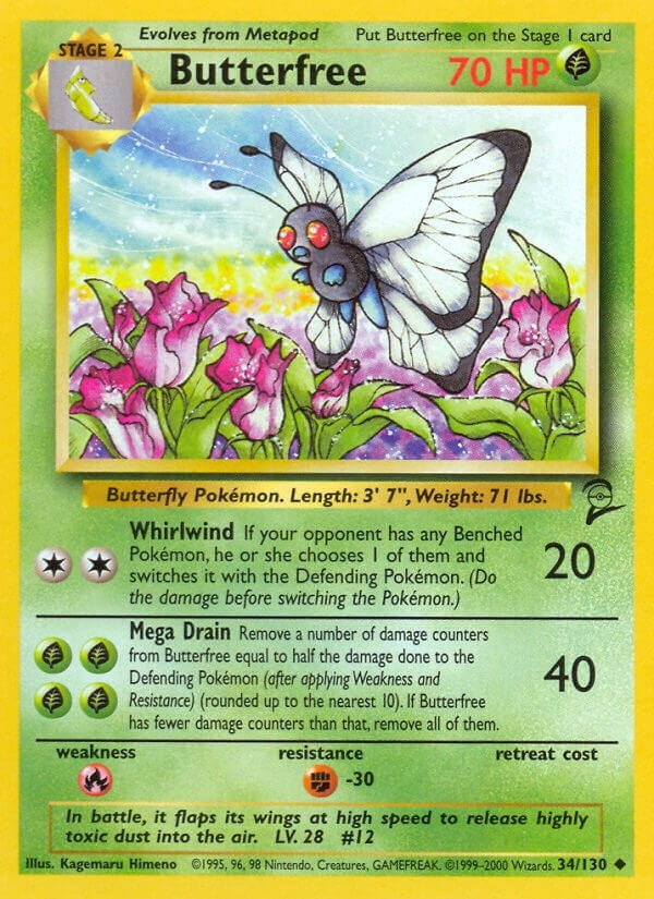 Butterfree (034/130) (BS2)