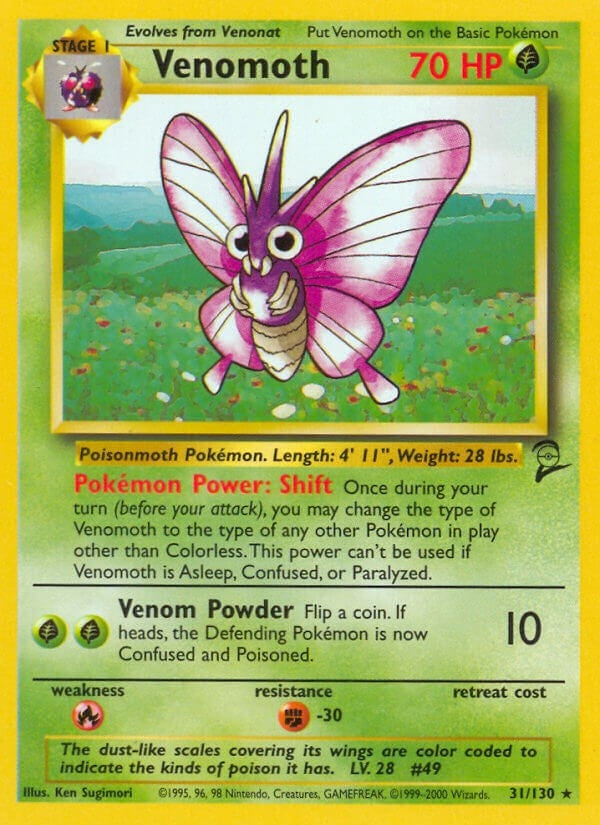 Venomoth (031/130) (BS2)