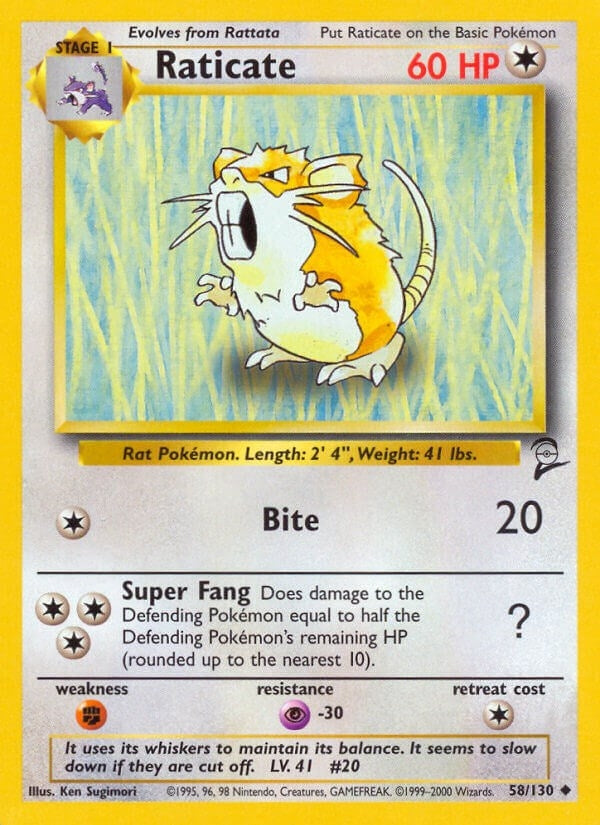 Raticate (058/130) (BS2)