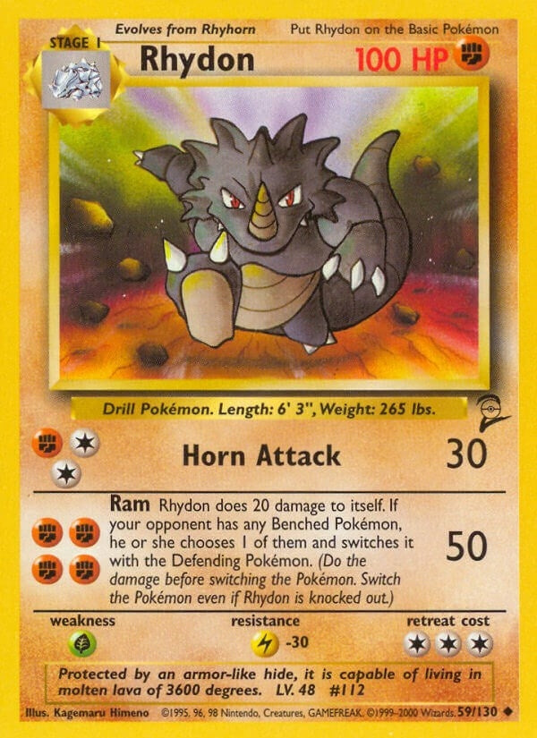 Rhydon (059/130) (BS2)