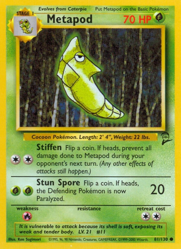 Metapod (081/130) (BS2)