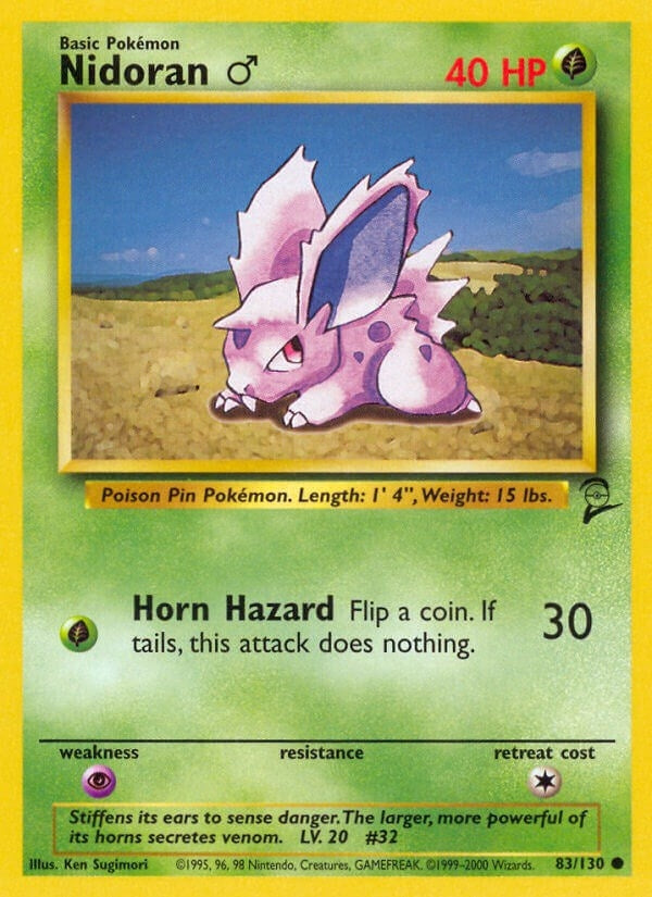 Nidoran M (083/130) (BS2)
