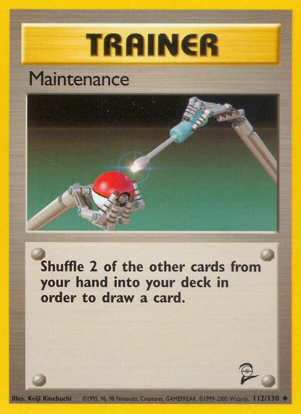 Maintenance (112/130) (BS2)