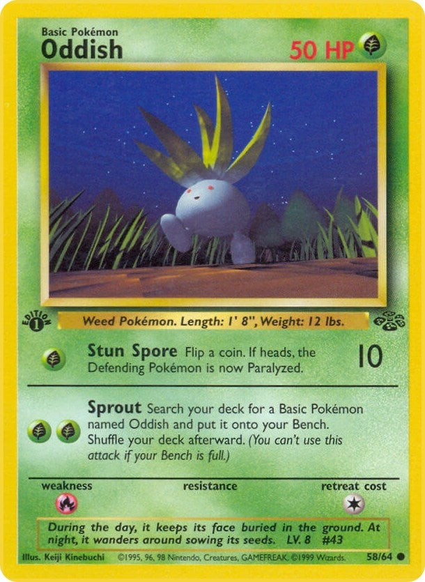 Oddish (58/64) (JU)