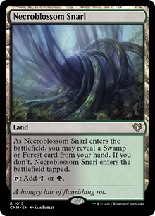 Necroblossom Snarl [Commander Masters]