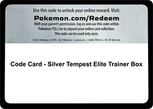 Image for Code Card - Silver Tempest Elite Trainer Box - Pokemon